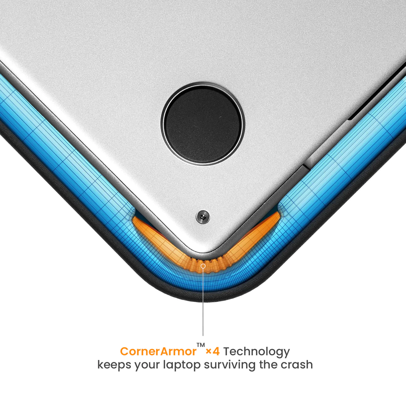 Defender-A13 Laptop Sleeve for 14 inch MacBook Pro - Image 3
