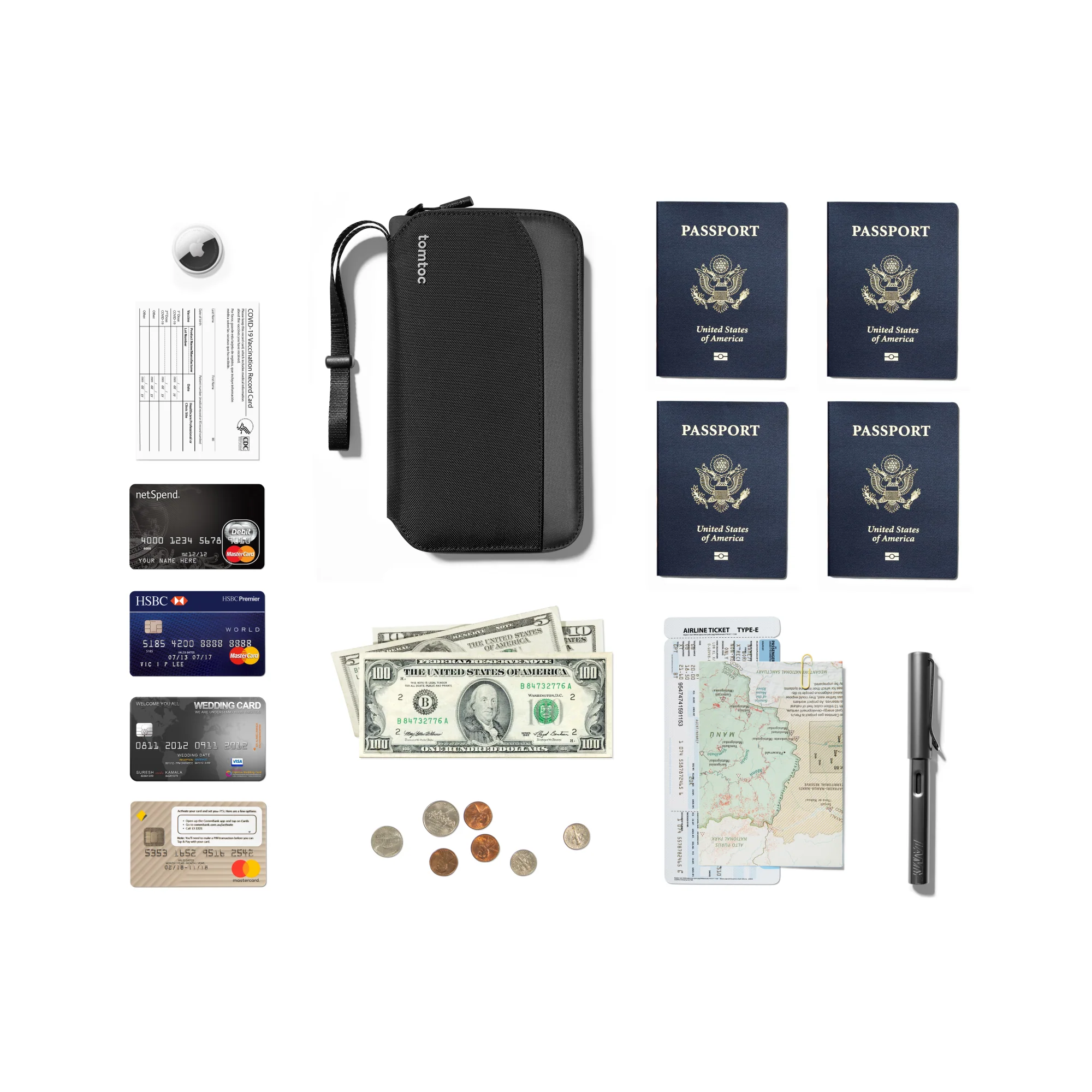 Navigator-T03 Passport Bag - Image 14