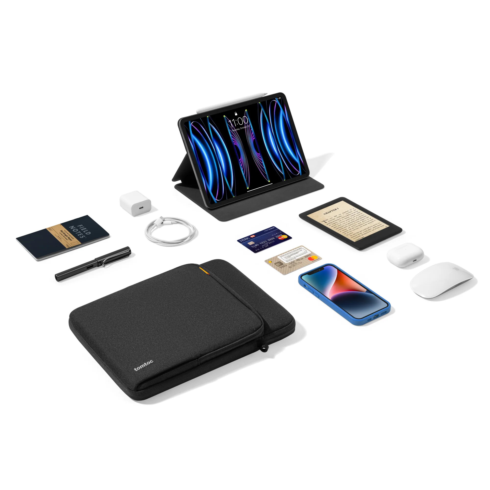 DefenderACE-B03 Tablet Shoulder Bag for 10.9-13 inch Ipad - Image 13