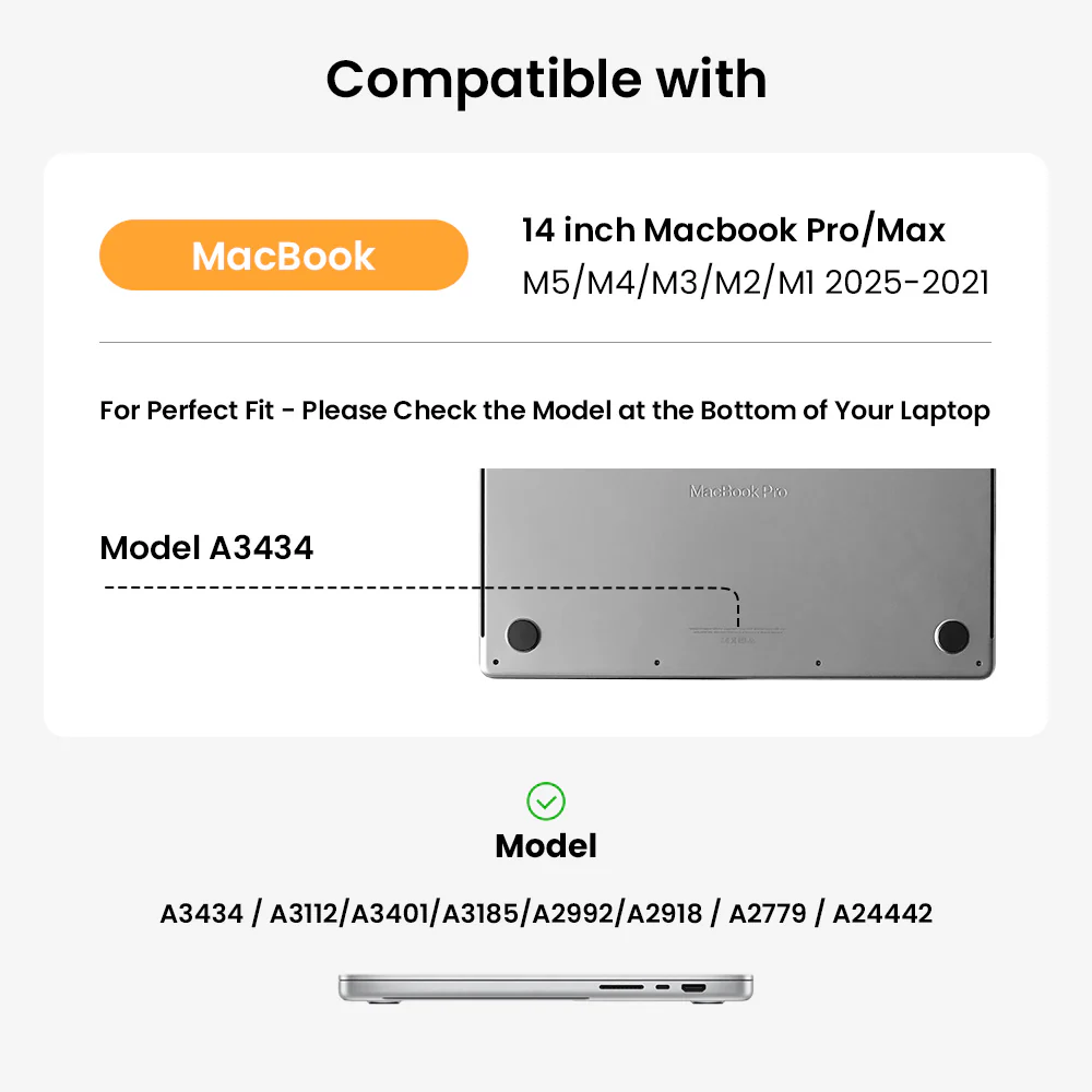 Defender-A13 Laptop Sleeve Kit For 14 inch MacBook Pro - Image 35