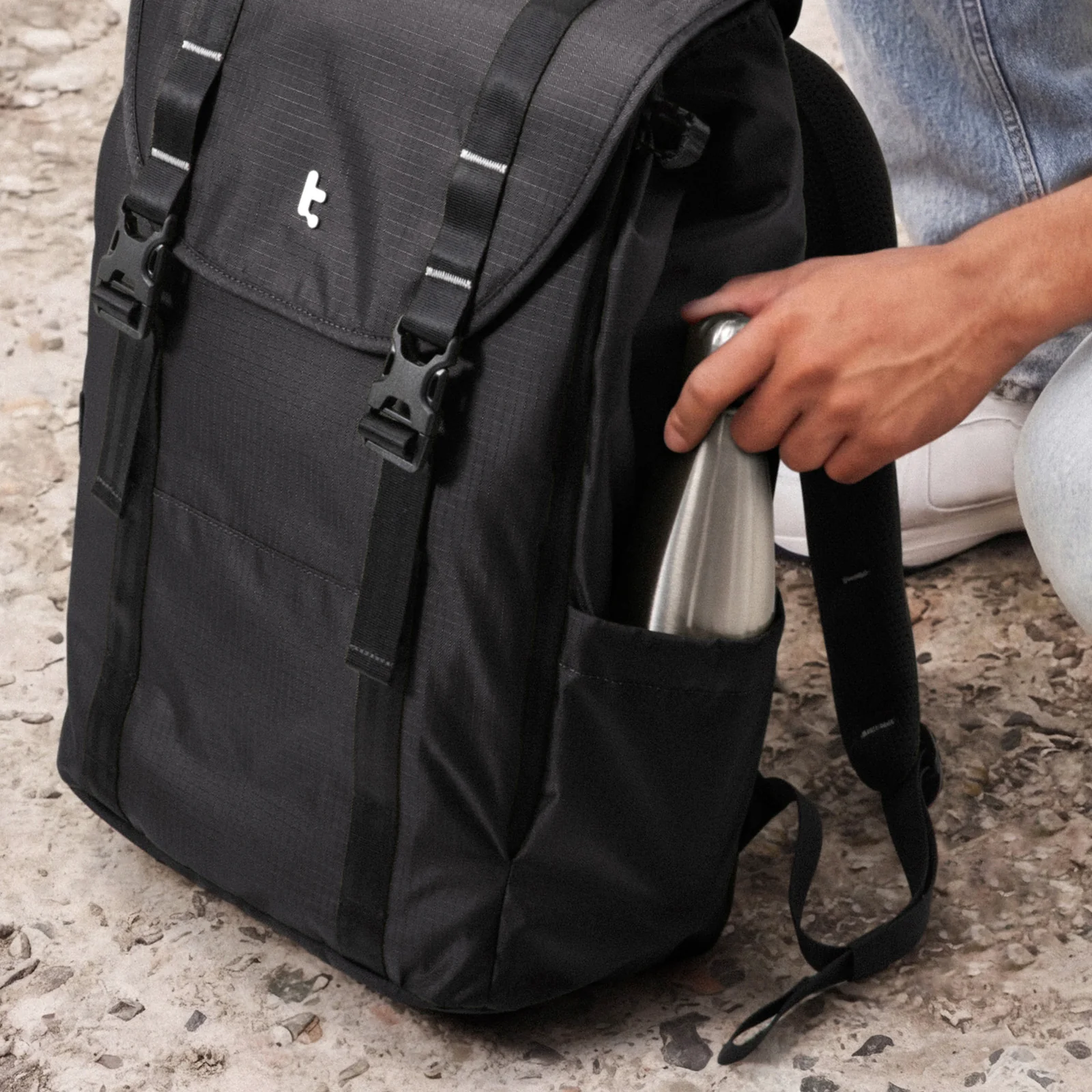 VintPack-TA1 Liteway Laptop Backpack 22L - Image 6